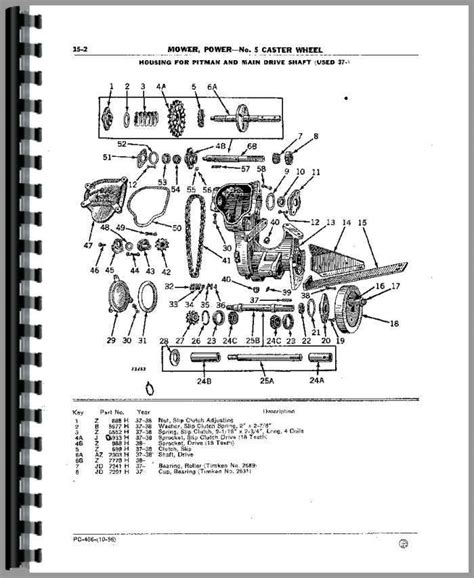 The john deere dealer is the first line of customer parts service. John Deere 5 Sickle Bar Mower Parts Manual