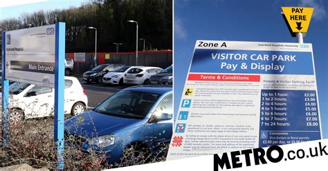 Free Hospital Parking For Nhs Staff Set To Be Scrapped Once Pandemic Eases News News Metro News