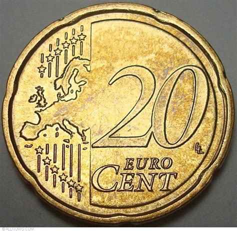20 Euro Cent 2011 J Euro 2002 Present Germany Coin 29207