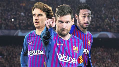 Antoine griezmann is the new fc barcelona number 7. Barça: Griezmann más Neymar en el FC Barcelona