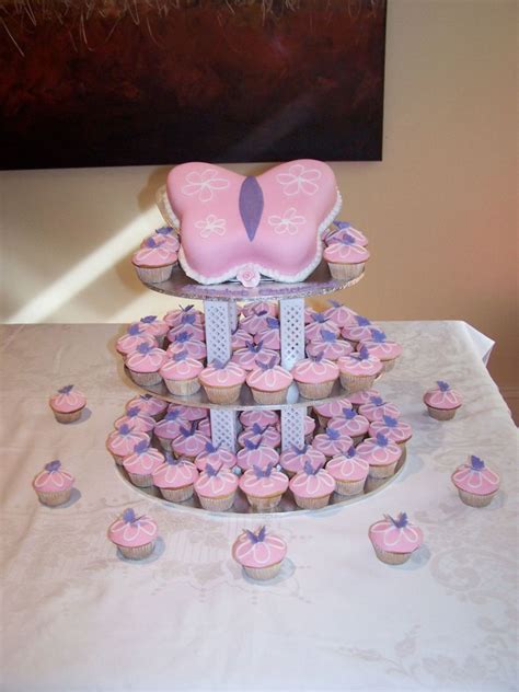 Butterfly Cupcake Tower