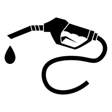 Fuel Nozzle Icon Gas Station Icon Petroleum Fuel Pump Pump Nozzle