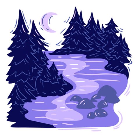Night Scene Png Designs For T Shirt And Merch