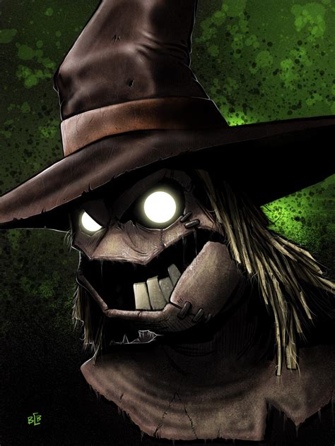 Fan Art Scarecrow From Batman The Animated Series Drawn In