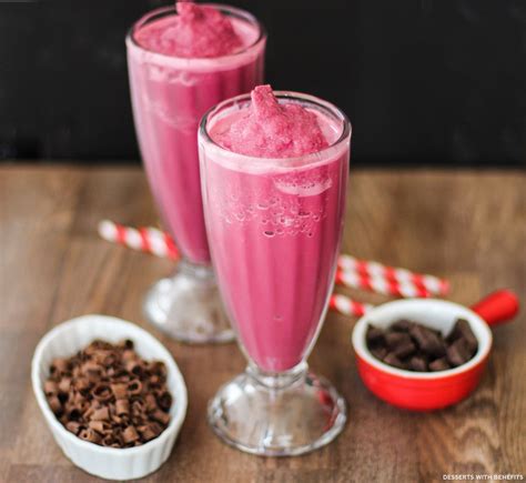 Healthy Red Velvet Milkshake Sugar Free High Protein