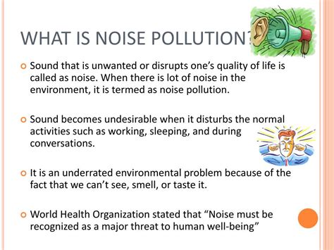 Ppt Noise Pollution Powerpoint Presentation Free Download Id271196