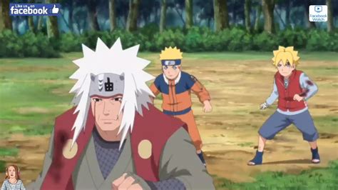 Naruto Boruto Sasuke Jiraiya Fights Urashiki Otsutsuki In The Past