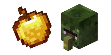 Minecraft Golden Apple Transparent Background