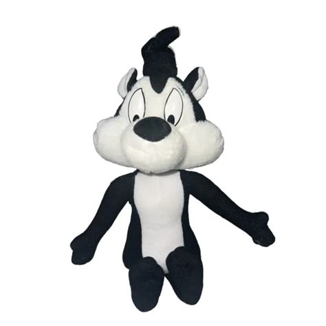 PEPE LE PEW Plush Applause Skunk Looney Tunes 1994 10 Inch Stuffed