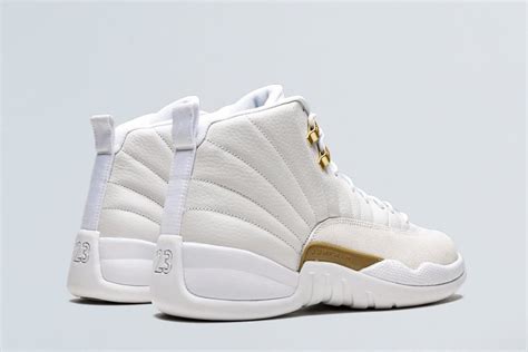 2016 Air Jordan 12 Retro “ovo” White Gold