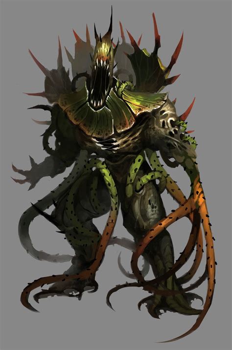 Artstation Nai Ga Creature Concept Art Fantasy Monster Plant