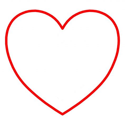 Red Basic Heart Free Stock Photo Public Domain Pictures