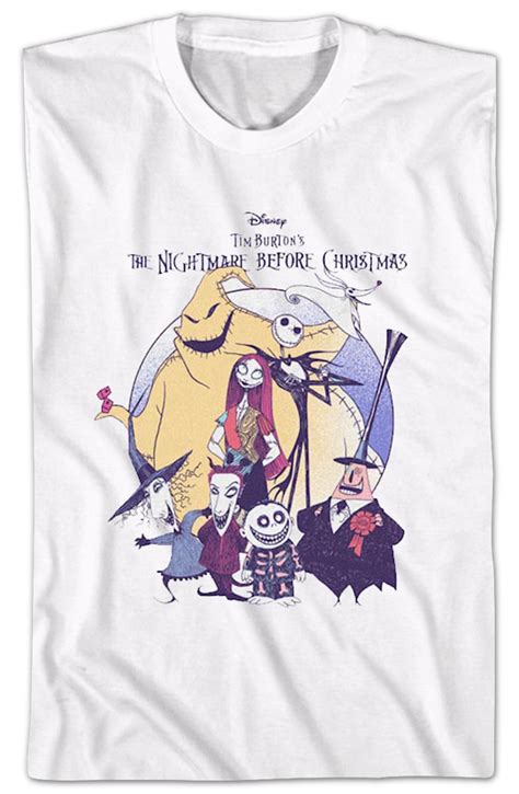 Classic Characters Nightmare Before Christmas T Shirt