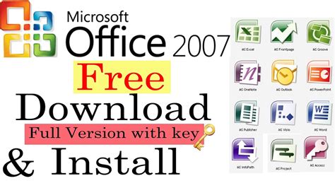 Microsoft Office 2007 Free Full Version With Product Key Aslpara