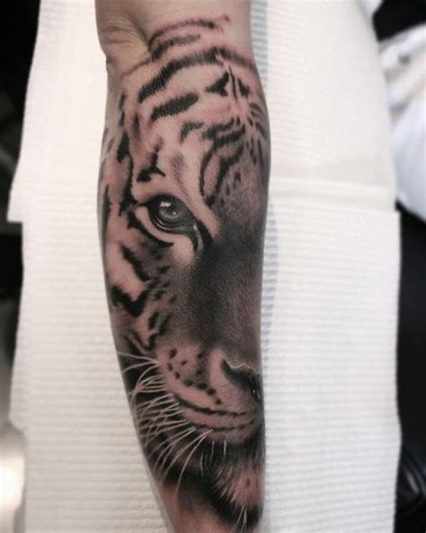 Tiger Forearm Tattoo How To Get A Big And Bold Tiger Forearm Tattoo