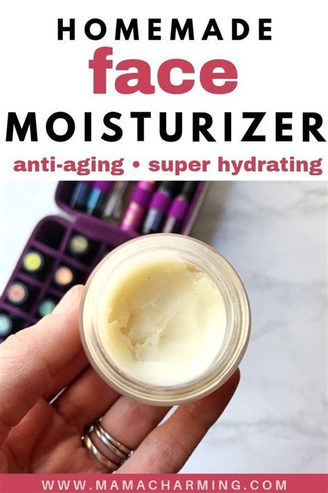 A Diy Face Moisturizer That Is Anti Aging And Great For Dry Skin I Use