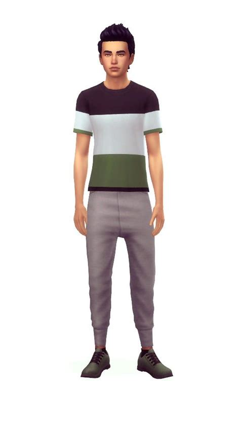 Lookbook Nocc Sims 4 Men Clothing Sims 4 Clothing Sims 4
