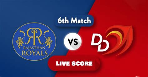 Ipl 2018 Match 6 Rr Vs Dd Live Score Update Full Scorecard Cricket