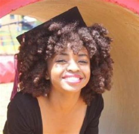 2015 Black Girls Graduation Hairstyle With Pretty Small Curls