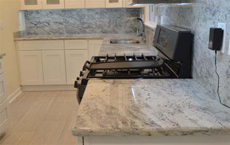 Kalena White Granite Kitchen Richmond By Oz Enterprises Llc