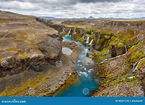 Sigoldugljufur Canyon Of Iceland Stock Photo Image Of Canyon Beauty