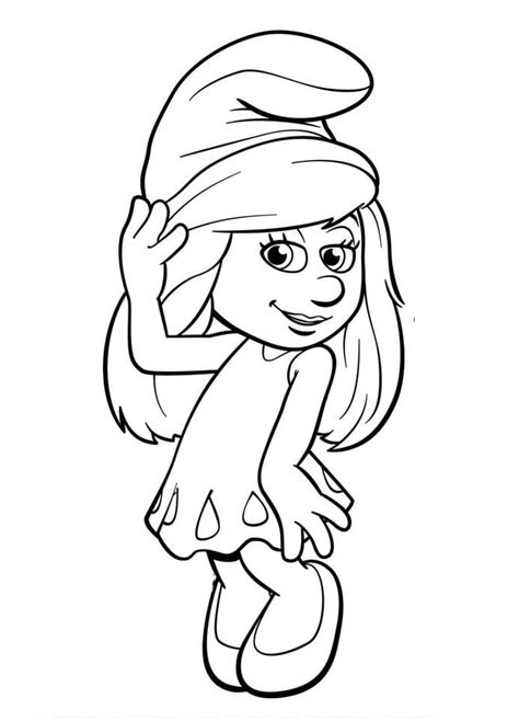 Princess Smurfette Coloring Play Free Coloring Game Online