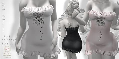 Second Life Marketplace ♥gh♥ Demo Jula Valentine Dress Glamour Hud