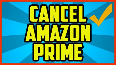Amazon prime is a subscription program where members enjoy unlimited free, fast delivery on eligible items and exclusive access to deals on amazon.in amazon prime membership is available for postpaid plans for 12 months at no additional cost. How To Cancel Amazon Prime Membership WORKING 2018 - Cancel Amazon Prime Free Trial (UK / USA ...