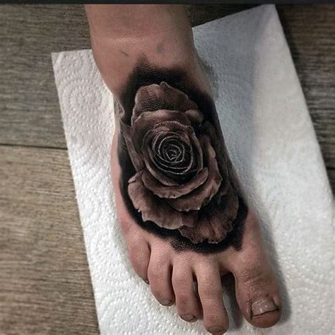 See more ideas about white rose tattoos, rose tattoos, black and white rose tattoo. 80 Black Rose Tattoo Designs For Men - Dark Ink Ideas