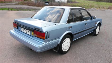 nissan bluebird turbo sgx t12 de 1986 con 603 000km ca18et youtube