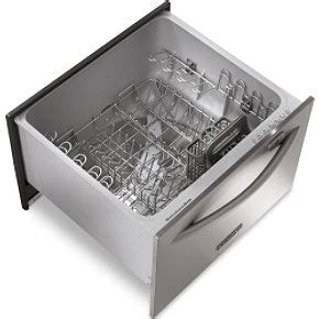 Sized to suit small kitchens and small loads. Dishwasher in a drawer | Kitchenaid architect series, Tiny ...