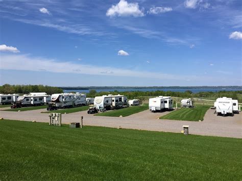 South Pointe Rv Park Campground Camping Lake Minnewaska View