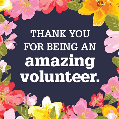 Volunteer Appreciation Thank You Poster Ideas