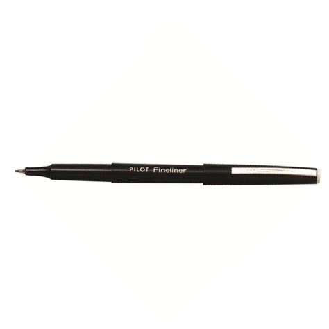 Pilot Fineliner Pen Fine 04mm Black Box 12 Winc