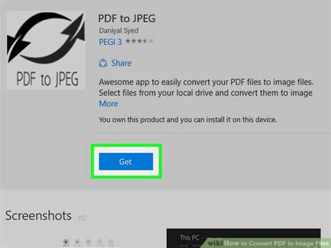 Select choose files to upload a document and launch the pdf converter. 4 Ways to Convert PDF to Image Files - wikiHow