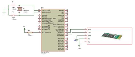 Bluetooth Module Hc 05 Interfacing With Pic Microcontroller