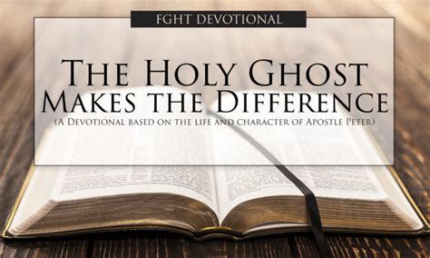 The Holy Ghost Makes The Difference Full Gospel Holy Temple