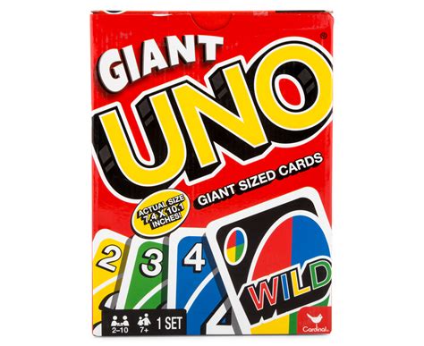 This card can only be played when no other card in hand matches. Giant Uno Card Game | Scoopon Shopping