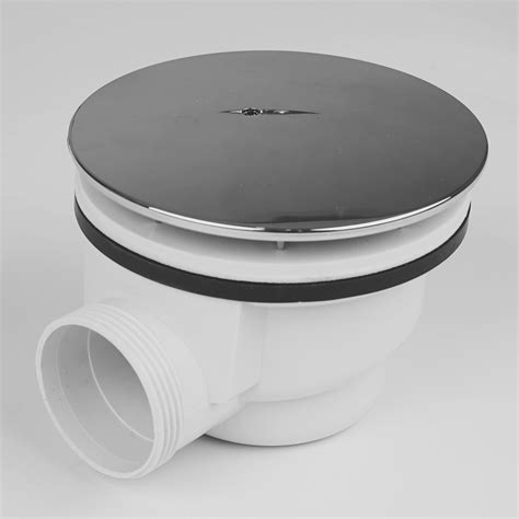 Buy MUCOL 90 Degree Low Profile 1.5" Shower Drain Trap, 1.5" Side