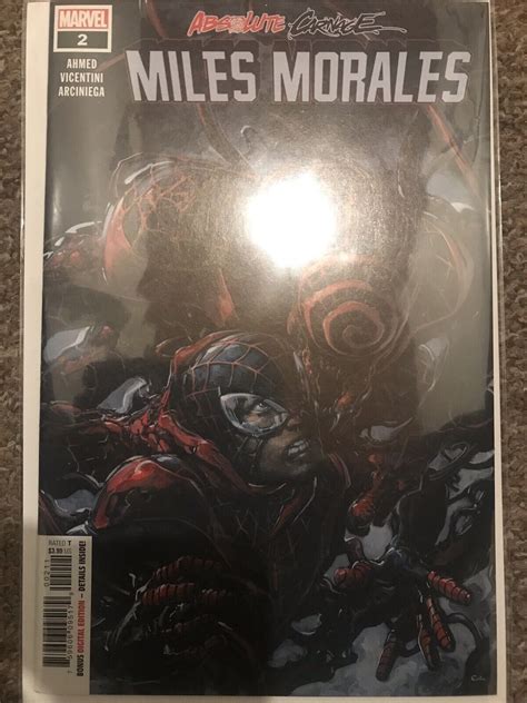 Miles Morales Absolute Carnage 2 1st App And Cover Doppelganger Miles