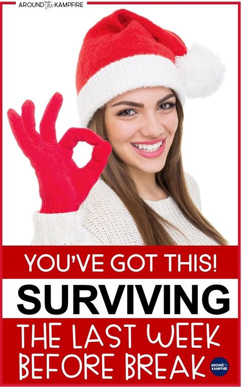 Easy Activities To Help Survive The Last Week Before Break Christmas Break Free Printable
