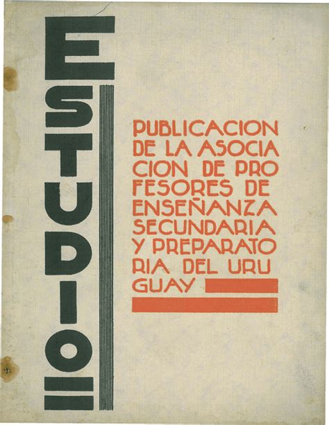 Nov 1929 Publicaciones Periódicas Del Uruguay