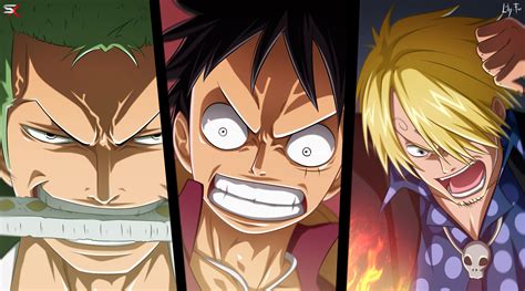 Zoroluffy And Sanji Hd Wallpaper Background Image 2006x1117 Id