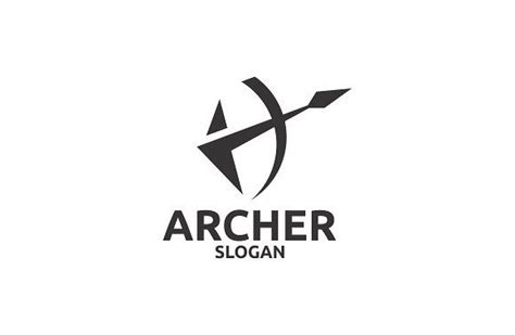 Archer Bird Logo Design Archery Logo Archer