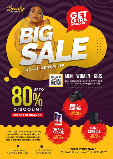 Season Special Sale Flyer Psd Template Psd Zone