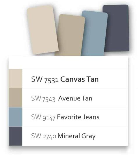 Sherwin Williams Canvas Tan Color Sw A Timeless Beige For Your