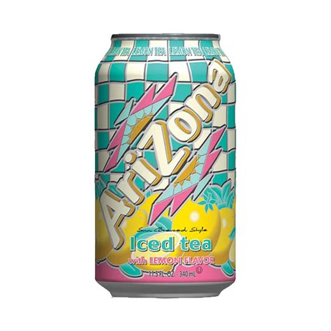 Arizona Iced Tea With Lemon Flavour 12 X 340ml