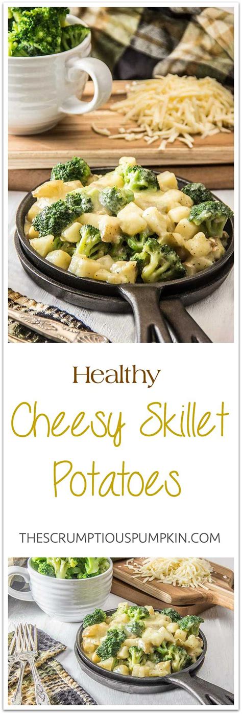 Cheesy Broccoli Skillet Potatoes Recipe Skillet