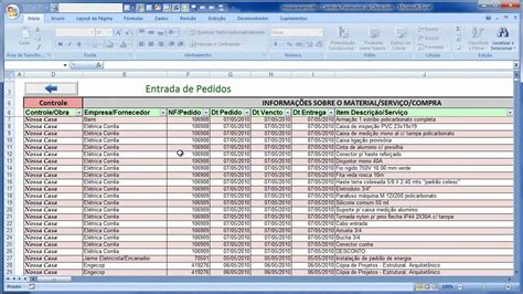 Planilha De Controle De Obra Modelos Como Fazer