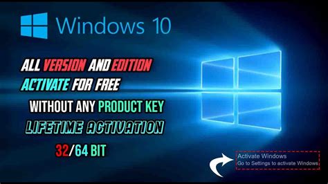How To Activate Windows 10 For Free In 2020 Window 10 Lifetime